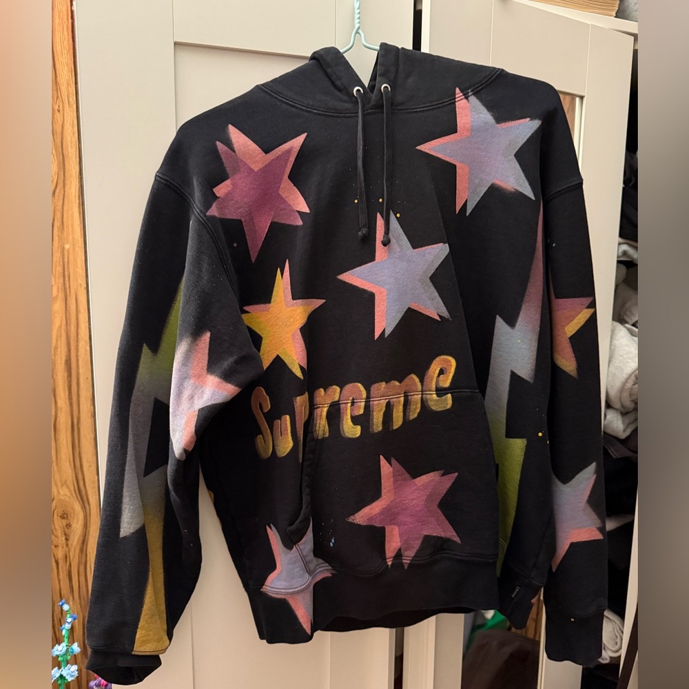 Supreme Multicolor Star Hoodie